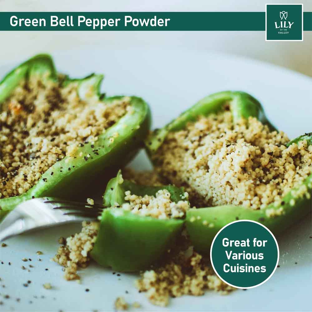 Green Bell Pepper Powder