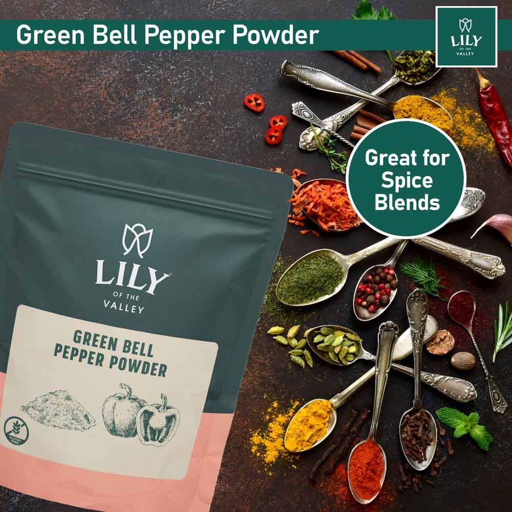 Green Bell Pepper Powder