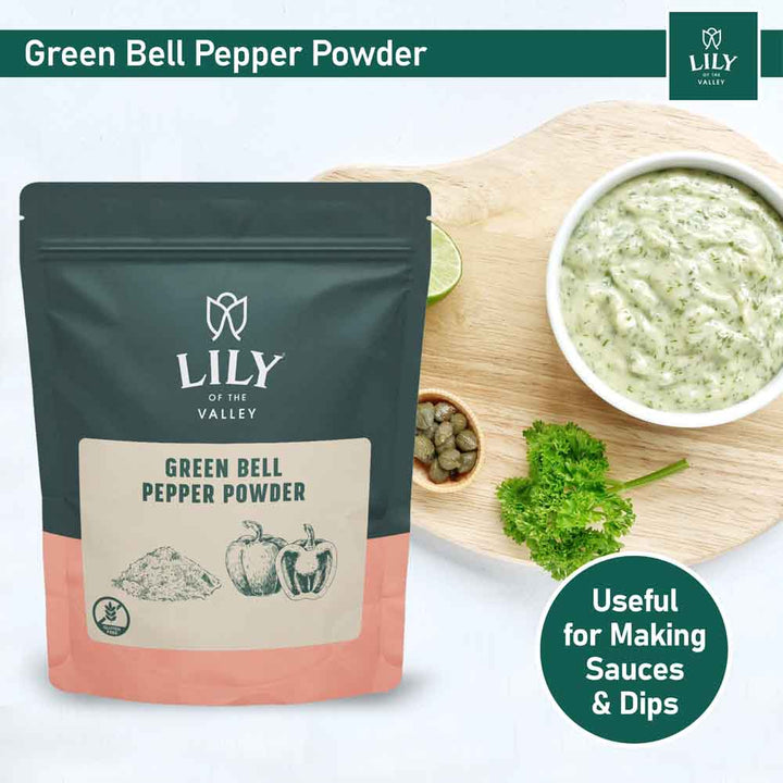 Green Bell Pepper Powder