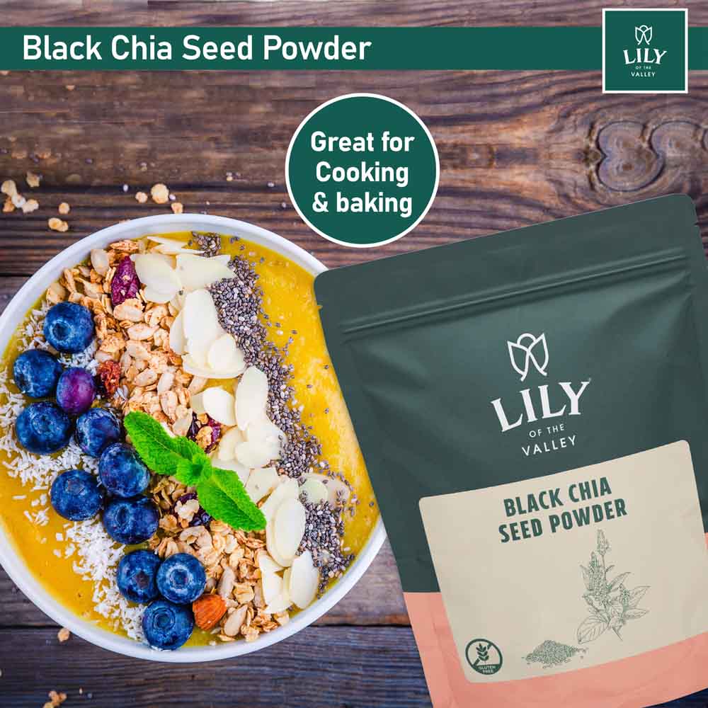 Black Chia Seed Powder