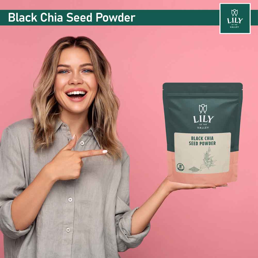 Black Chia Seed Powder